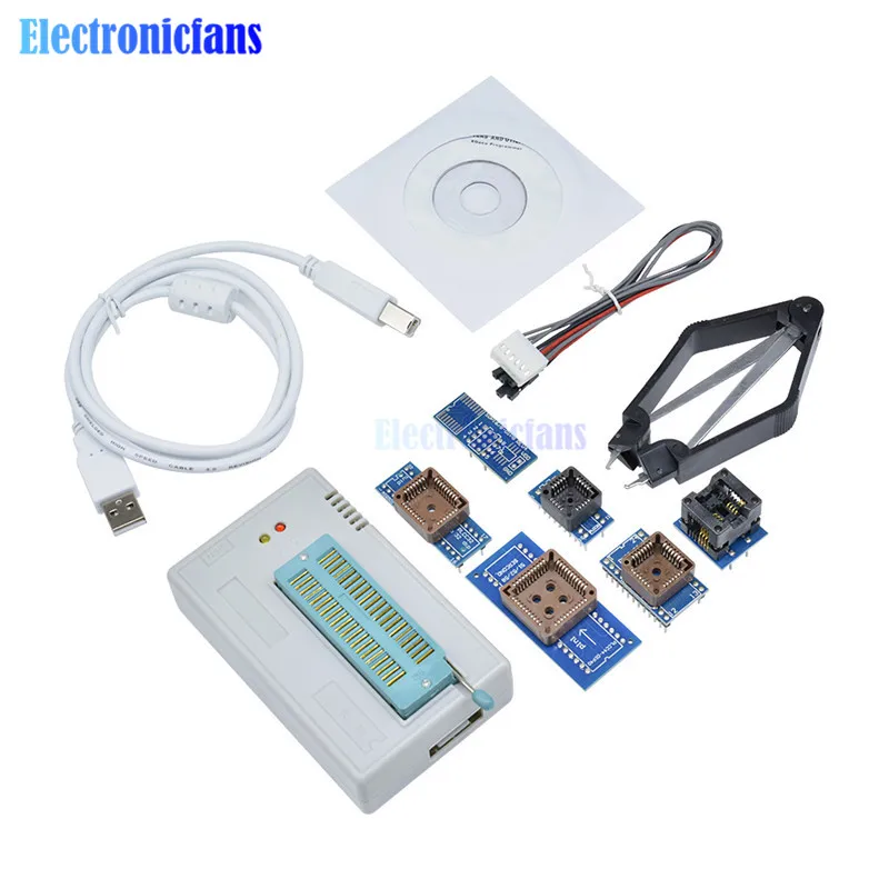 Программатор 13000 ICs TL866CS USB 2 0 EPROM FLASH BIOS 6 адаптер PLCC IC универсальные ПРОГРАММАТОРЫ