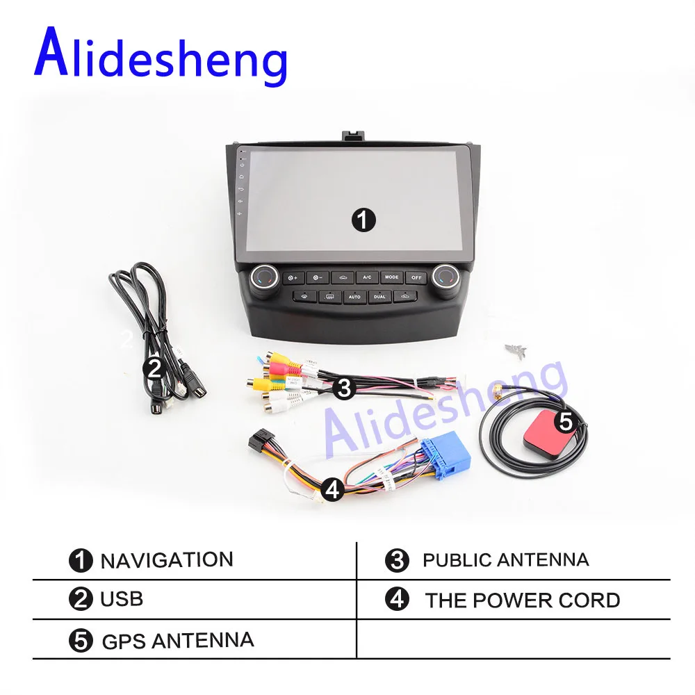 Sale Android 7.1 Car DVD Player 2G+32G for Honda Accord 7 2003 2004 2005 2006 2007 stereo Car Radio GPS Navigation Multimedia player 5