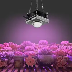 Светодиодный светильник для выращивания растений с задний вентилятор ABS Цветок гидропоники черный заполняющий светильник освещение для
