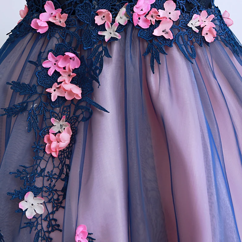 Beauty-Emily Elegant De Festa Fairy style Evening Dresses Prom Gowns A Line long 3d flower decor chiffon Homecoming dresses Beauty-Emily Elegant De Festa Fairy style Evening Dresses Prom Gowns A Line long 3d flower decor chiffon Homecoming dresses