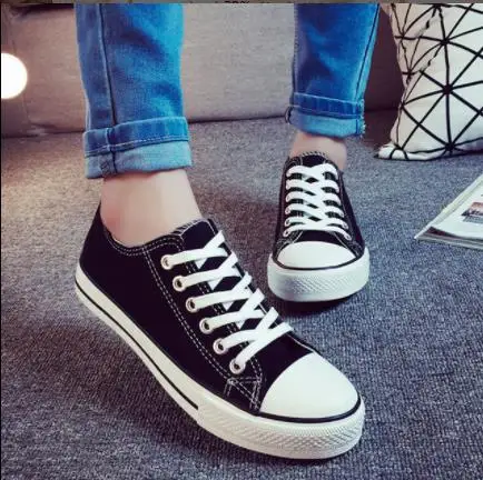 

BJYL low men and women canvas shoes casual shoes vulcanized student sports shoes
