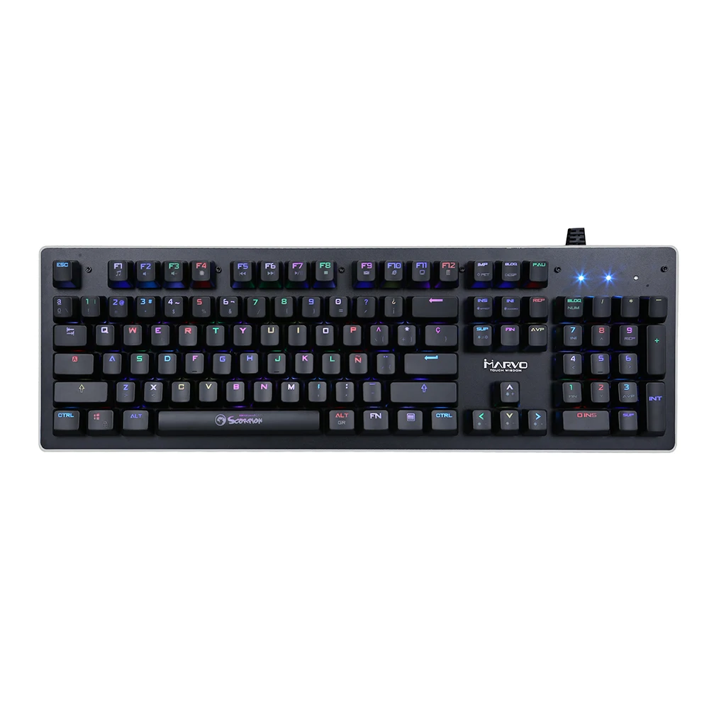 

MARVO KG935 Gaming Keyboard ,LED Breathing Backlight Gaming Keyboard USB Wired Professional Keyboard For Computer Desktop
