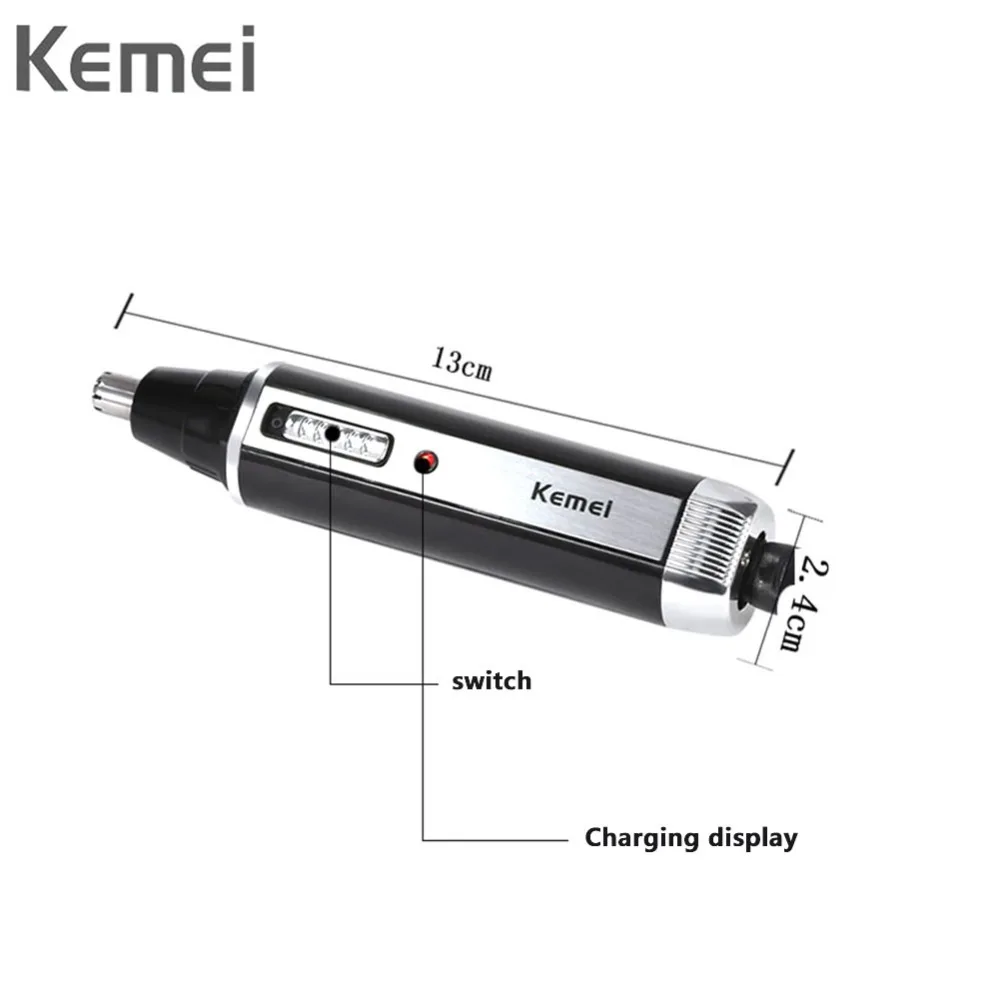 4 в 1 Нос волос удалитель бороды бровей перезаряжаемые электрический триммер для носа Очиститель бритвы уха машинка для стрижки волос ЕС Plug