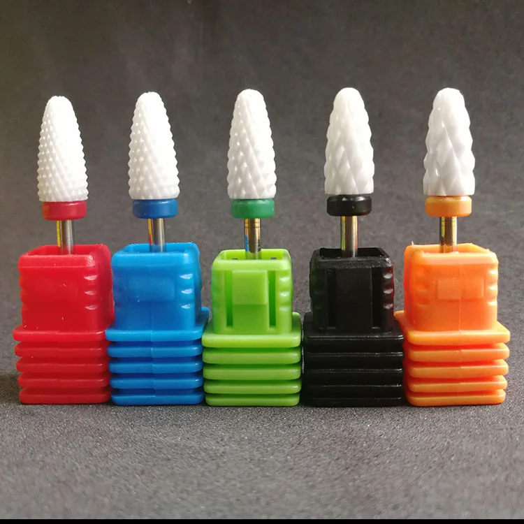 

Ceramic Bit for Power Drill Bullet Ceramic Drill Bit Electric Drill Bit manicure pedicure machine accessories Nail Art Tool 2.35
