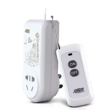 Wholesale RF Wireless remote control intelligent socket 220V 110V 30A high power smart switch gsm 3000W 500m free shipping