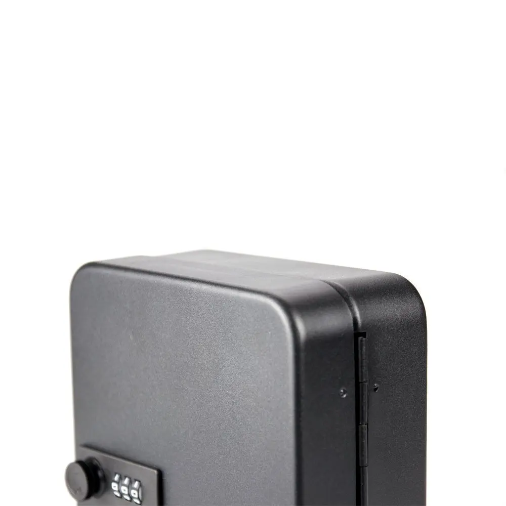 Key Cabinet Lockable Metal Box With 20 Tags Wall Mounted Security Key Storage For Property Management Company Home Office