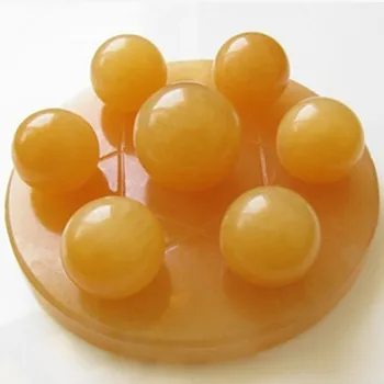 

A genuine natural Topaz crystal ball seven super gorgeous Home Furnishing ornaments / lucky talisman
