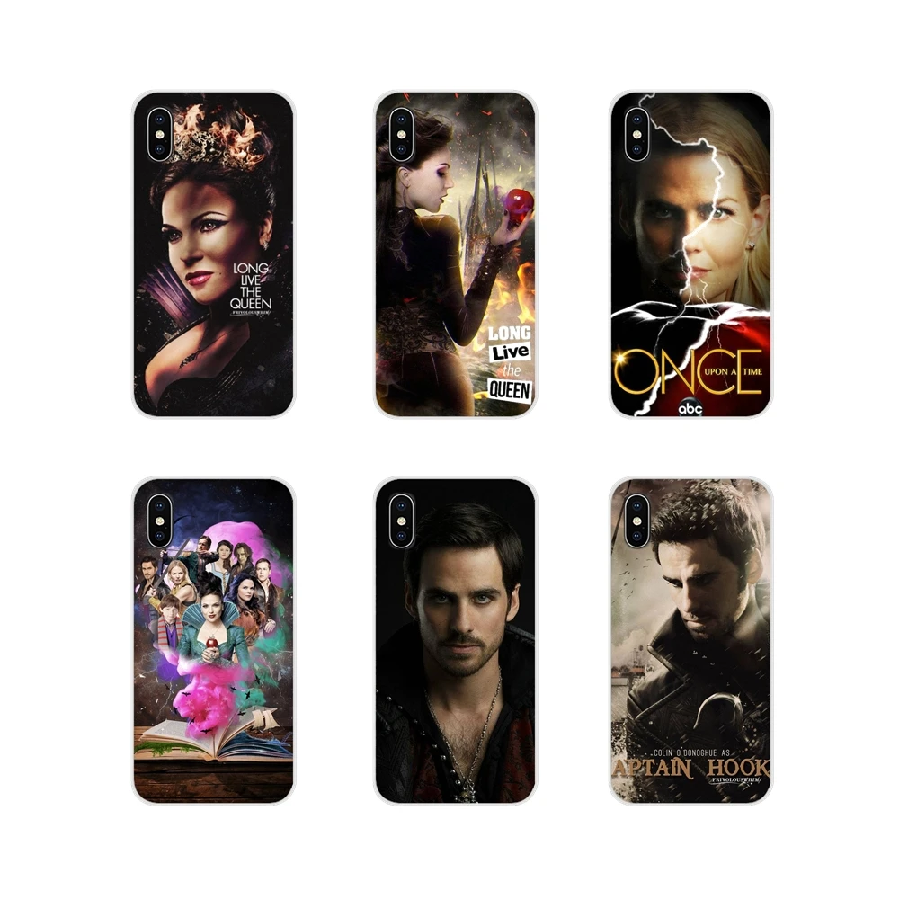 Once Upon A Time Book TV мягкие прозрачные чехлы для Apple iPhone X XR XS MAX 4 4S 5 5S 5C SE 6 6S 7 8 Plus ipod touch