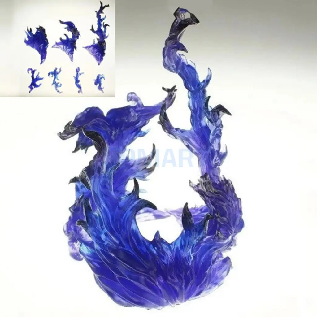 DIY Burning Flame Effect Action Figure Display Stand Support Holder for Gundam Bandai Saint Seiya