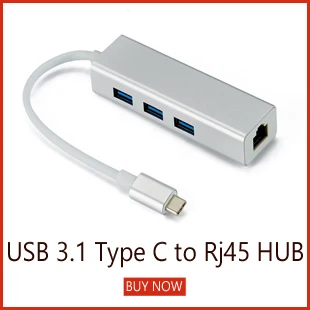 2 в 1 USB Ethernet 3 порта usb-хаб 2,0 OTG концентратор USB Type C к Rj45 Lan адаптер мульти разветвитель USB-C сетевая карта для MacBook PC