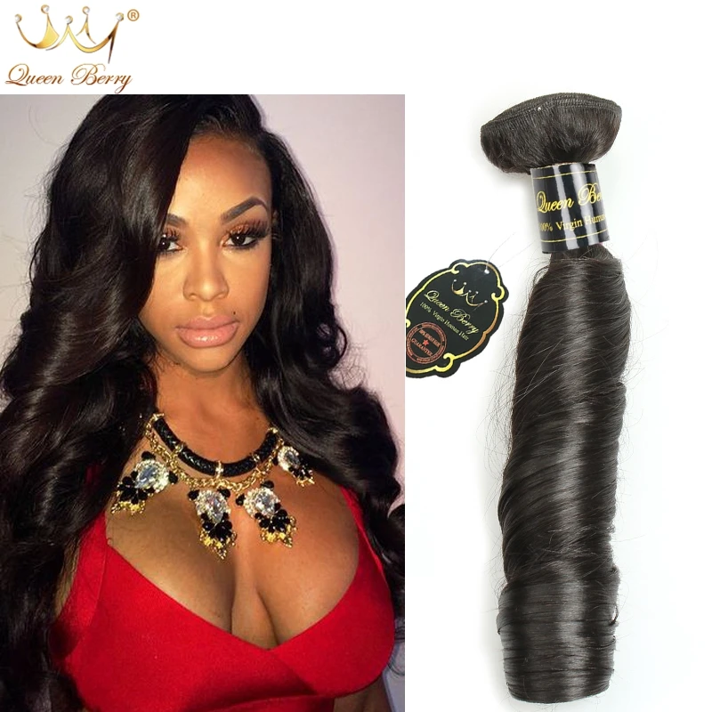 

8A Mongolian Virgin Hair Bundles Only One Piece Spring Curly Hair Extensions Mongolian Spring Wave Human Virgin Hair Weaving