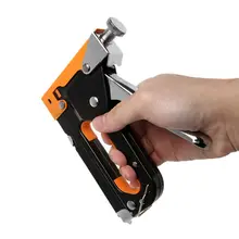 Лучшая цена сверхмощный 3 в 1 Многофункциональный инструмент гвоздодер степлер-пистолет машина для сшивания деревянная мебель инструмент