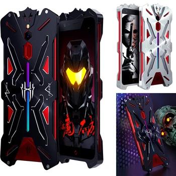 Zimon Penerbangan Aluminium Metal Case Perlindungan Yang Kuat untuk ZTE Nubia Red Magic Case Nubia Red Magic MARS Red Magic 3 case Belakang