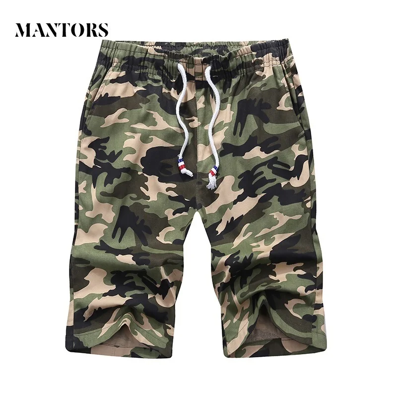 

2019 New Men Camouflage Shorts Casual Male Hot Sale Military Cargo Shorts Knee Length Mens Summer Short Pants Pantalon Homme