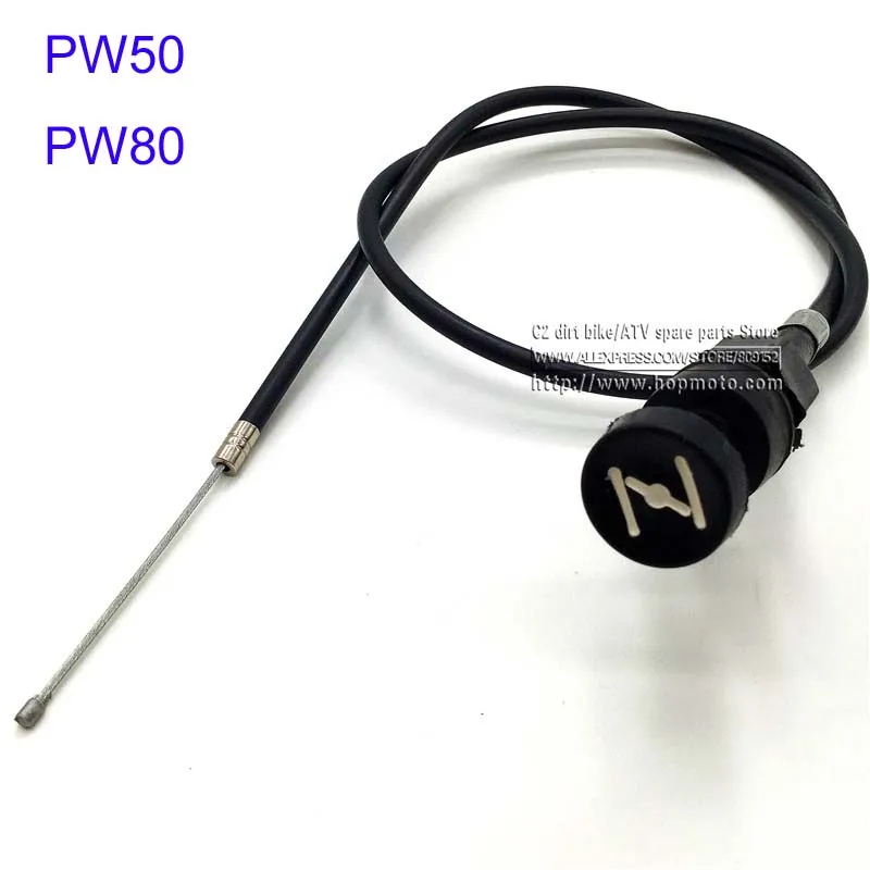 PW50 750MM Choke Cable PW80 930MM Carburetor line levers for Dirt Pit