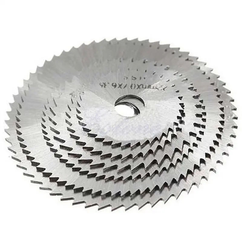 

6PCS Circular Saw HSS Rotary Blades Tool Cutting Disc Mandrel Cutoff