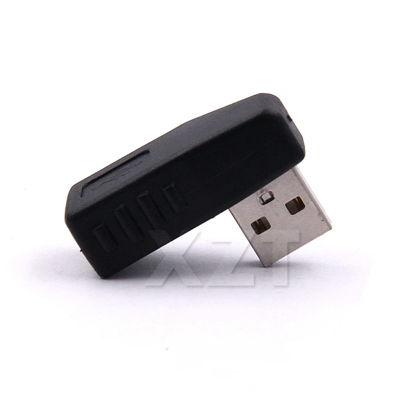 USB 2,0 A мужской и женский левый и правый угловой адаптер USB 2,0 AM/AF разъем для ноутбука ПК компьютер 90 градусов