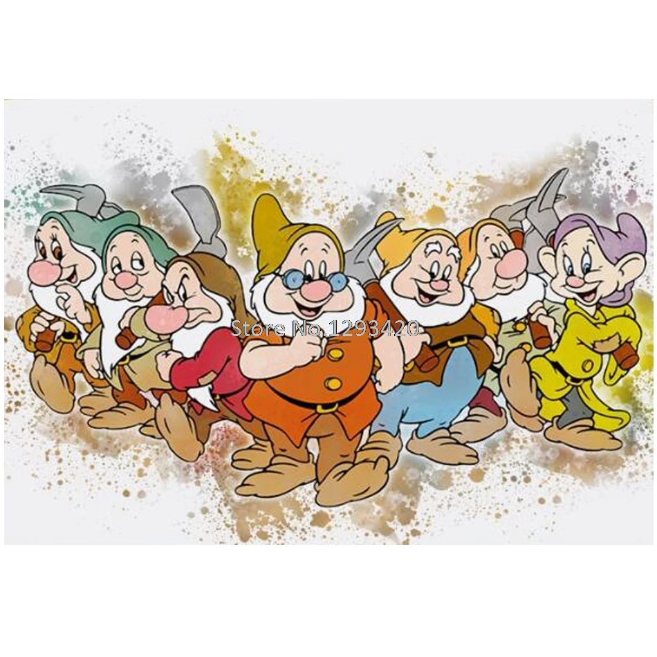 

cartoon full diamond painting dwarf diamond painting cross stitch kits diamond mosaic icons full diamond embroidery rhinestones