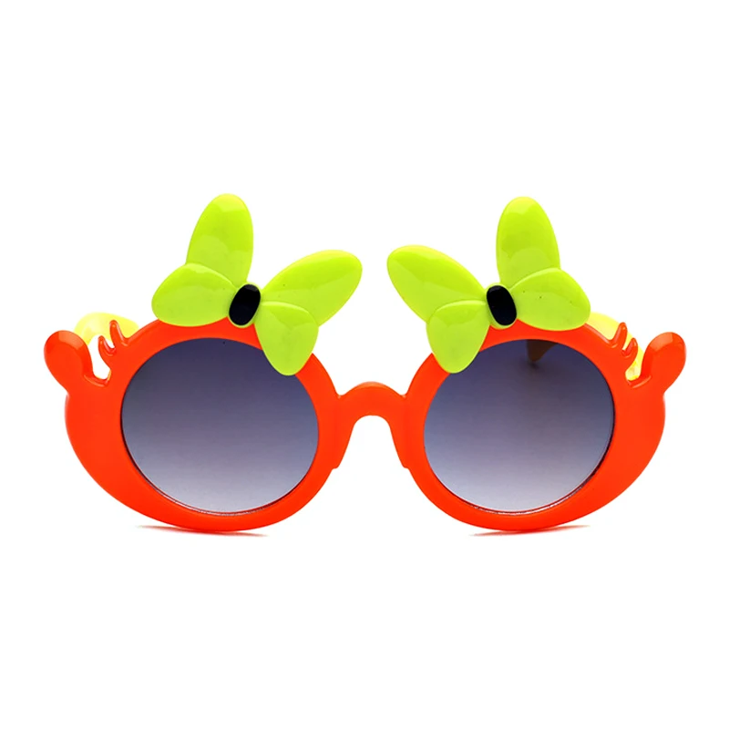 2017 New Children Boy Girls Sunglasses Bow Butterfly Child Sunglasses