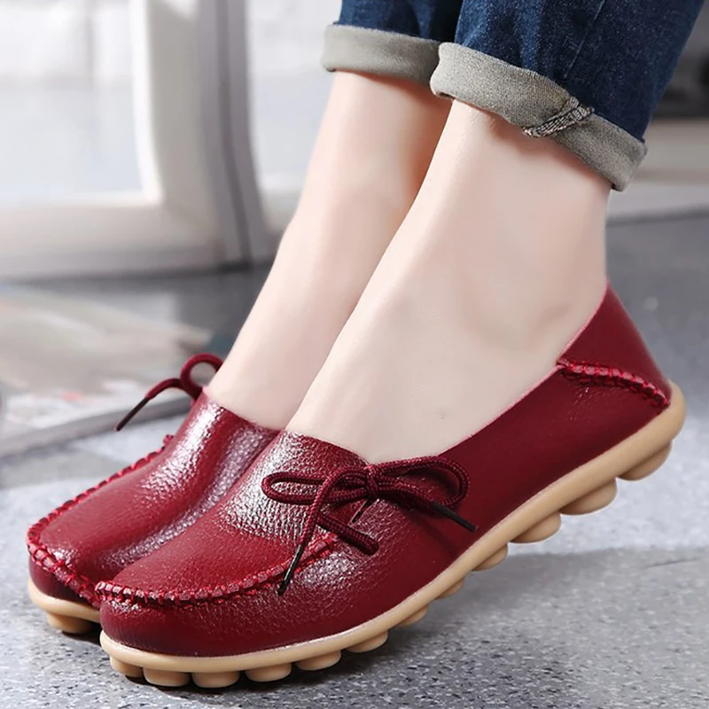 Cuir Conduite Véritable Mujer 35 black De sky gold Plus Beige La brown army blue Femmes Appartements Red 44 Blue rose Dames Brown dark Ac422 Chaussures Green grass Blue Green Casual green Femme dark Red yellow Zapatos orange En khaki wine 20 white pink Taille silver Couleur ZOnWnq6