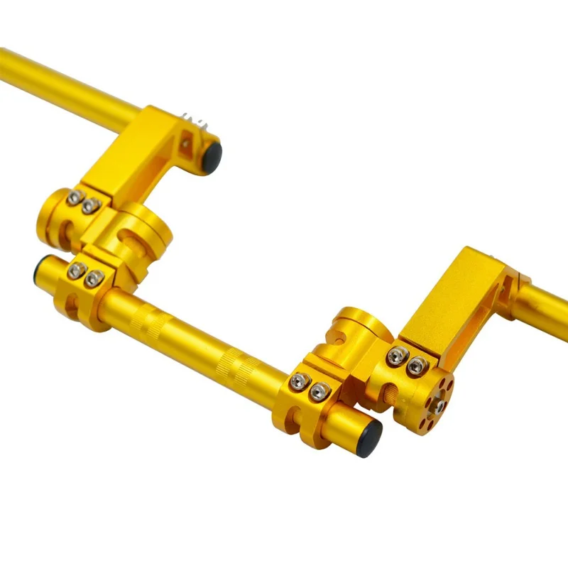  New Motorcycle 22mm CNC Adjustable Steering Handlebar Removable Handle Bar System 125cc Pit Bike Di