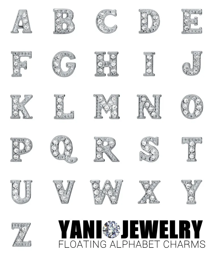 20pcs-lot-Wholesale-Floating-Locket-Charms-Silver-Crystal-Alphabet-Letter-A-Z-Charms-for-Living-Memory