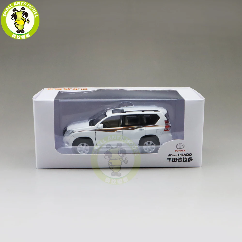 1/32 Land Cruiser Prado литая под давлением модель автомобиля SUV игрушки для детей Детское звуковое освещение Вытяните назад подарки коллекция хобби