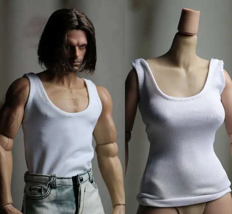 1/6 scale figure accessories male of female vest for 12" action figure