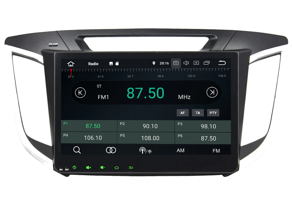 Excellent KLYDE 10.1" IPS Octa Core 4G Android 8 7.1 6 4GB RAM 32GB ROM Car DVD Multimedia Player Radio Stereo For Hyundai IX25 2014-2018 2