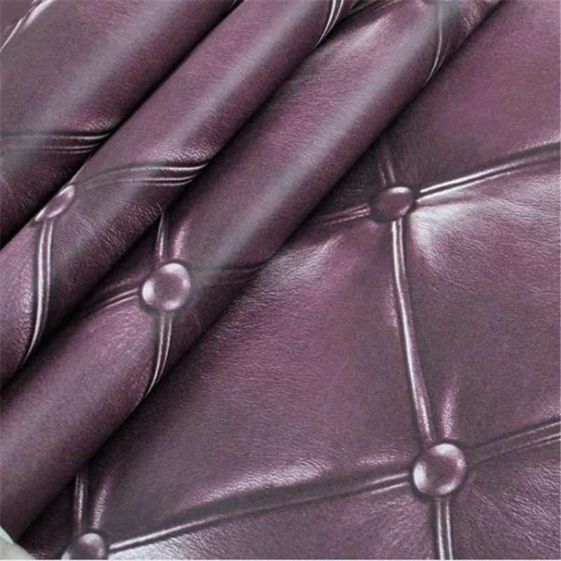 European Luxury PVC Wallpapers Rolls Faux Leather 3D Wallpaper for Walls Living Room Bedroom Wall Papers Covering Home Decor