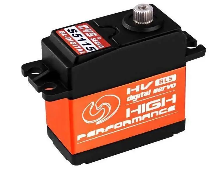 

CYS-BLS5115 Servo Heavy Duty Digital Titanium Metal Brushless 62G 2S 15KG 0.07s