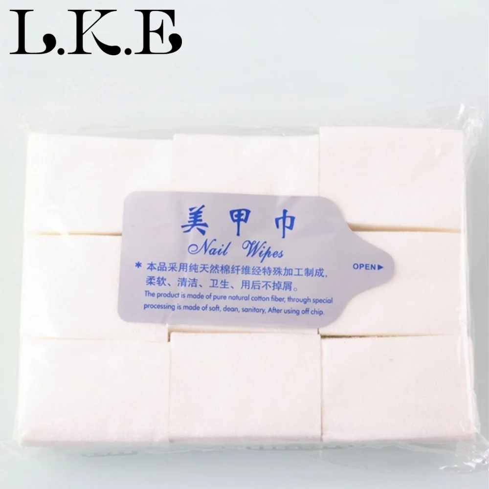

LKE Nail Gel Removal Wraps Lint-Free Cotton Wipes High Quality And Soft Cotton Easy To Use Professional Nail Polish Remover