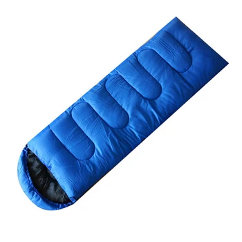 

Envelope Type Outdoor Camping Sleeping Bag Portable Ultralight Waterproof Travel Cotton Sleeping Bag With Cap Camping Equipment
