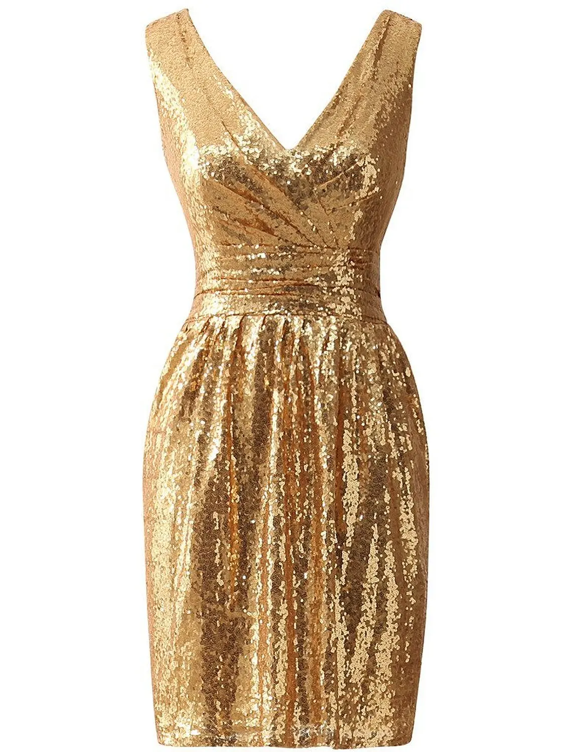short sequence gown styles