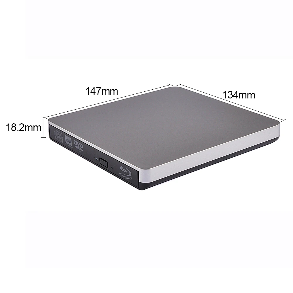 Внешний оптический привод Deepfox Bluray USB 3 0 Blu ray BD ROM CD/DVD RW|Оптические дисководы| |