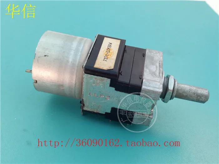 [VK] ALPS RK16814MG 4 with motor tap potentiometer 50KBX4 B50K handle length 20MM switch | Обустройство дома