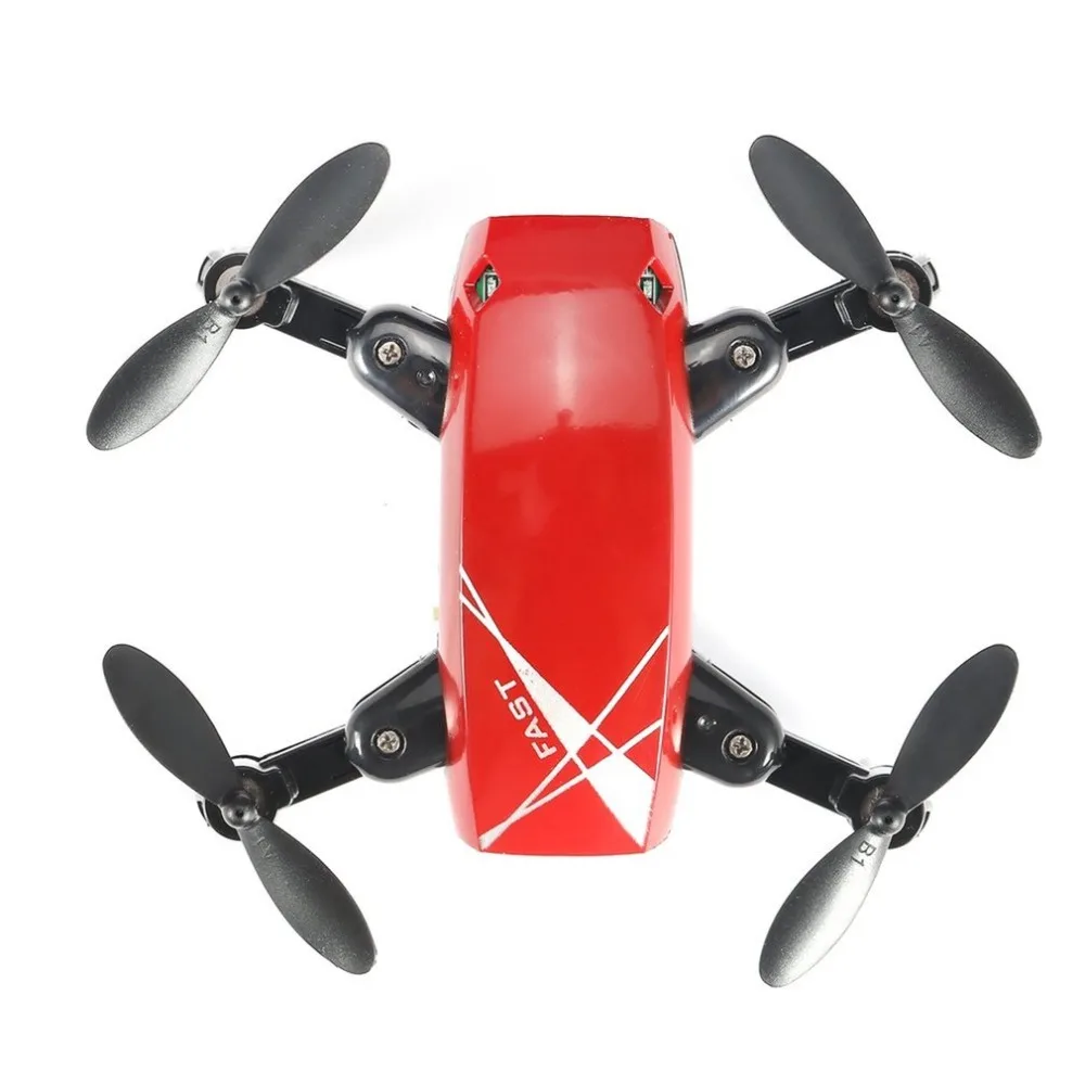 S9/S9W(камера) drone2.4 g мини складной Дрон 360 градусов флип один ключ возврат Безголовый режим H/L переключатель скорости RC Квадрокоптер с светильник