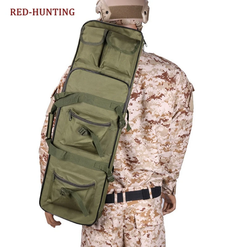 Тактический 85 см Винтовка Сумка страйкбольная квадратная охотничья сумка защитный чехол рюкзак