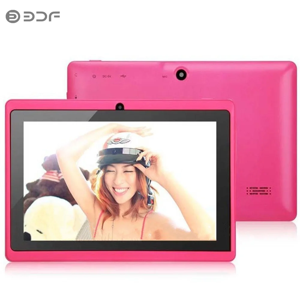 

7 Inch Android OS Quad Core Tablet PC 8GB Storage WiFi Dual Camera Support Google Play Shop Cheap and Simple For Children