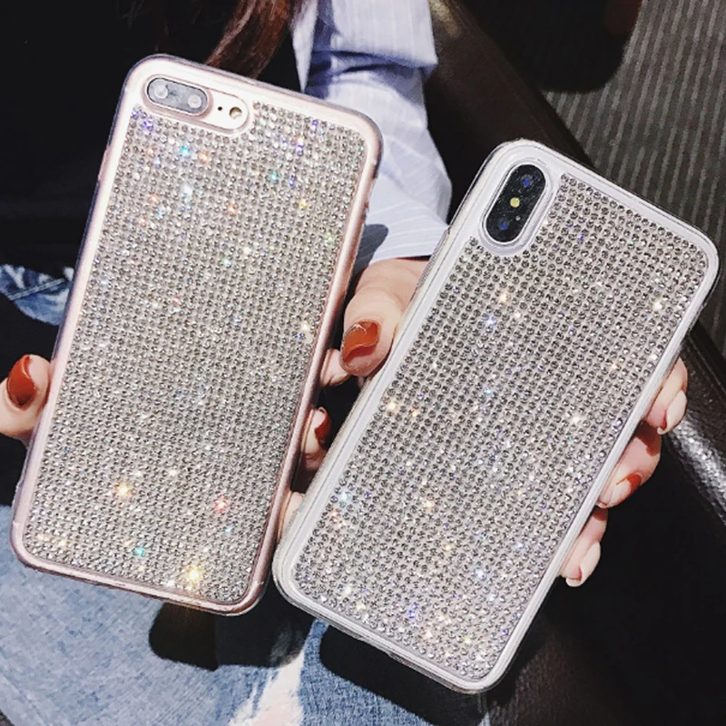 

ZUCZUG Luxury Shining Jewelled Cases for iPhone XS MAX/XS/XR/X/8 PLUS/7/8/6 plus/6s/6 Electroplating Diamond Phone Case 2019 New