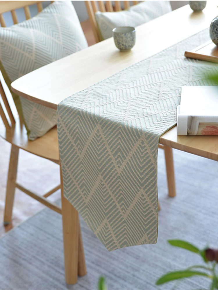 Simple Japan Stripe Thmem Table Runner High Craft Tea Dinner Dreser Table Runners 1pcs Multipurpose Table Runners Dustproof