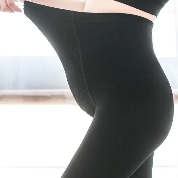 Nova Mulher Grávida Meias Finas Macio Respirável Alta Elástica Calças Leggings 12 High Quality Mamãe e Bebê
