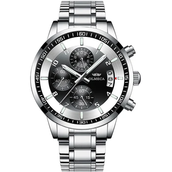 

New Fashion Mens Watches Business Outdoor Sport Quartz Men Watch Steel Waterproof Male Wrist watches Relogio Masculino