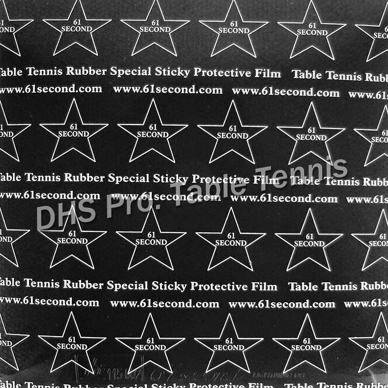 2x 61 الثاني البرق DS طاولة تدريب تنس المطاط مع الإسفنج