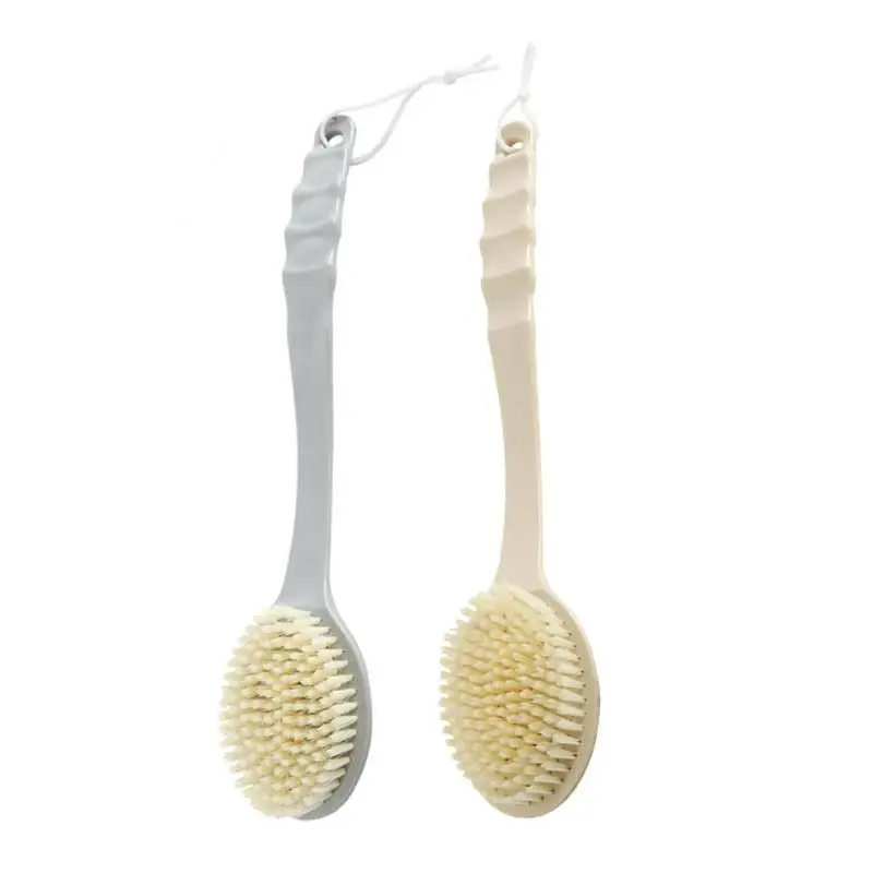 

Bath Body Brush Long Handle Scrubber Skin Massage Brush Feet Rubbing Body Brush For Back Cleaning Brushes Bathroom Accessories