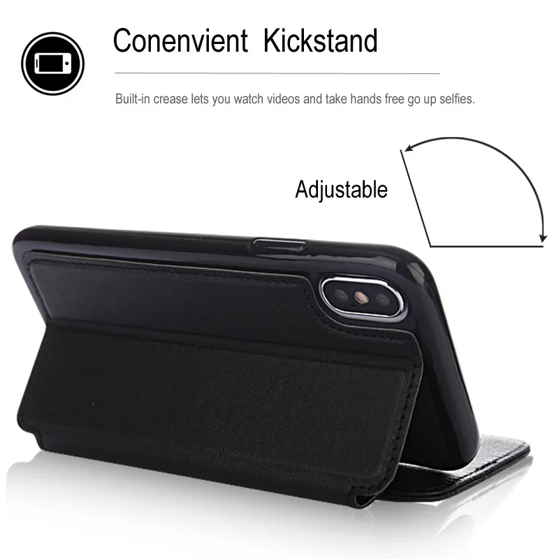 BELIAL Phone Case for iPhone 7 Case Wallet Flip Cover Luxury Diamond Leather Soft TPU Cover for iPhone X 5 5S SE 6 6s 7 8 Plus  (7)