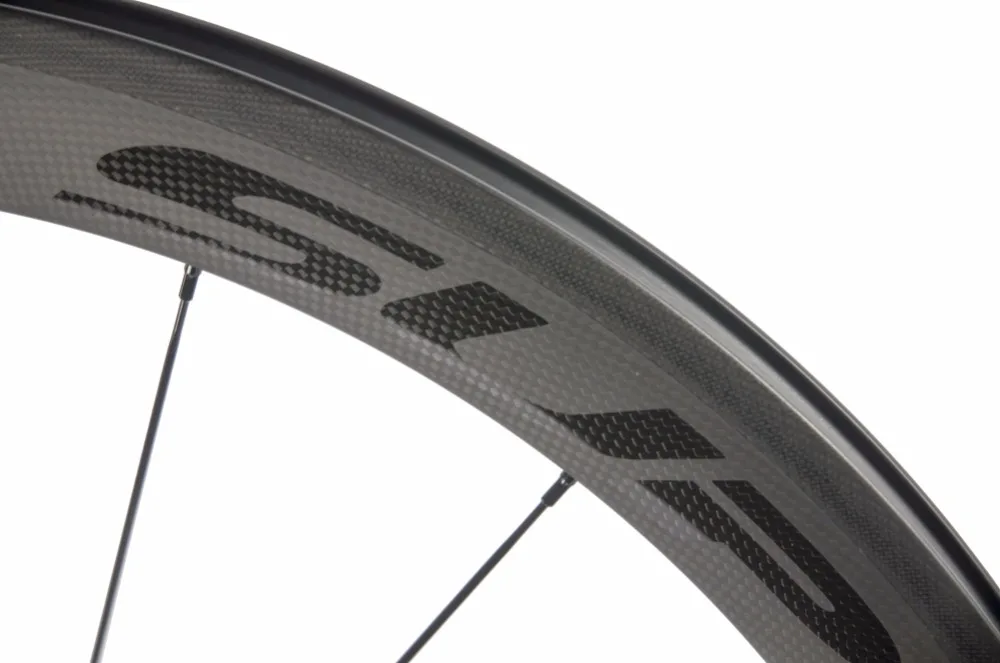 Sale SUPERTEAM 700C 50mm Clincher Bike Carbon Road Bicycle Wheels Carbon Wheelset Basalt Braking Surface Glossy Decal 7 Sale SUPERTEAM 700C 50mm Clincher Bike Carbon Road Bicycle Wheels Carbon Wheelset Basalt Braking Surface Glossy Decal 7