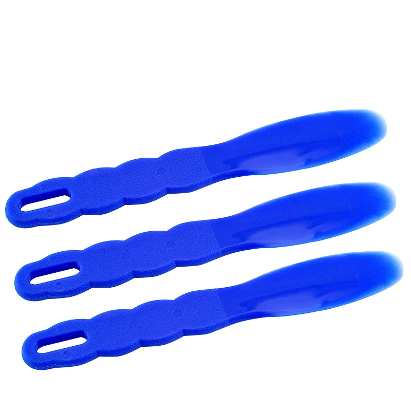 New 3 Pieces Dental Plastic Mixing Spatula For Impression Material