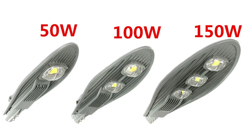 

10pcs Best Price High Quality 50W 100W 150W LED Street Light AC85-265V Outdoor Lighting Garden Lamp Warm White/White