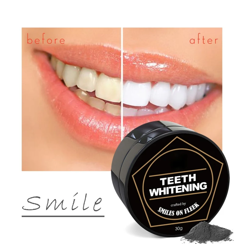 30g Tooth Whitening Powder Activated Charcoal Natural Teeth Whitening
